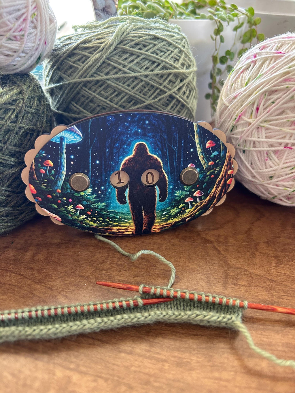 Row Counter for Knitting and Crochet Big Foot