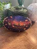 Row Counter for Knitting and Crochet Sunset Flowers