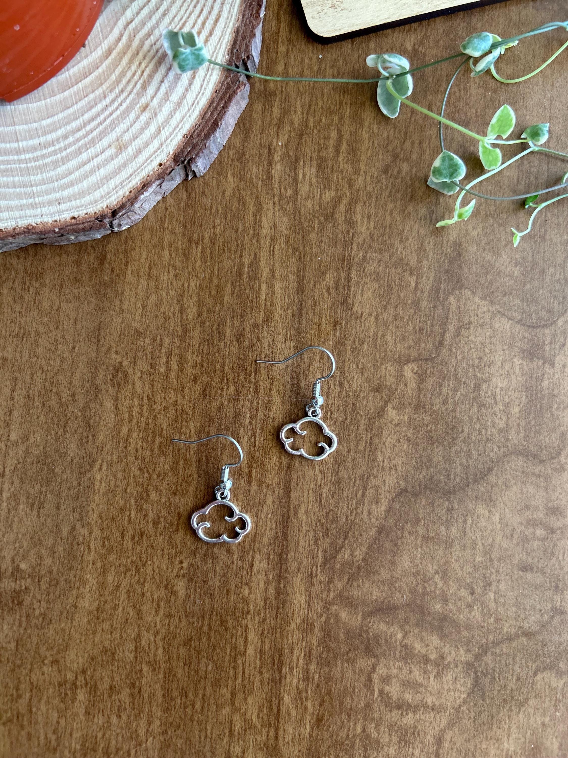 Cloud Earrings | Dangle Charm Earrings | Cute Dangle Earrings