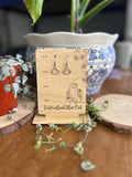 Cloud Earrings | Dangle Charm Earrings | Cute Dangle Earrings