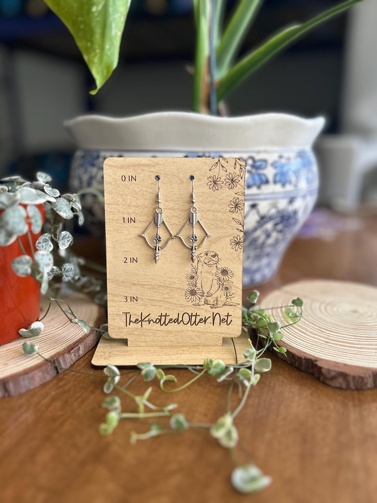 Bow and Arrow Earrings | Dangle Charm Earrings | Cute Dangle Earrings